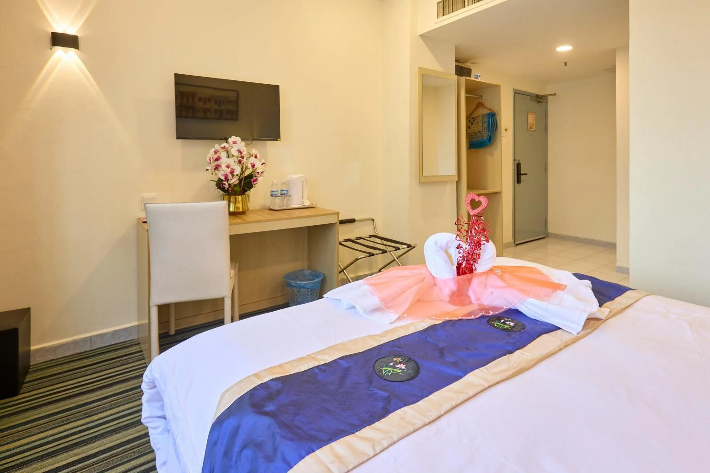 Bedroom in Hotel Bintang Kuala Lumpur