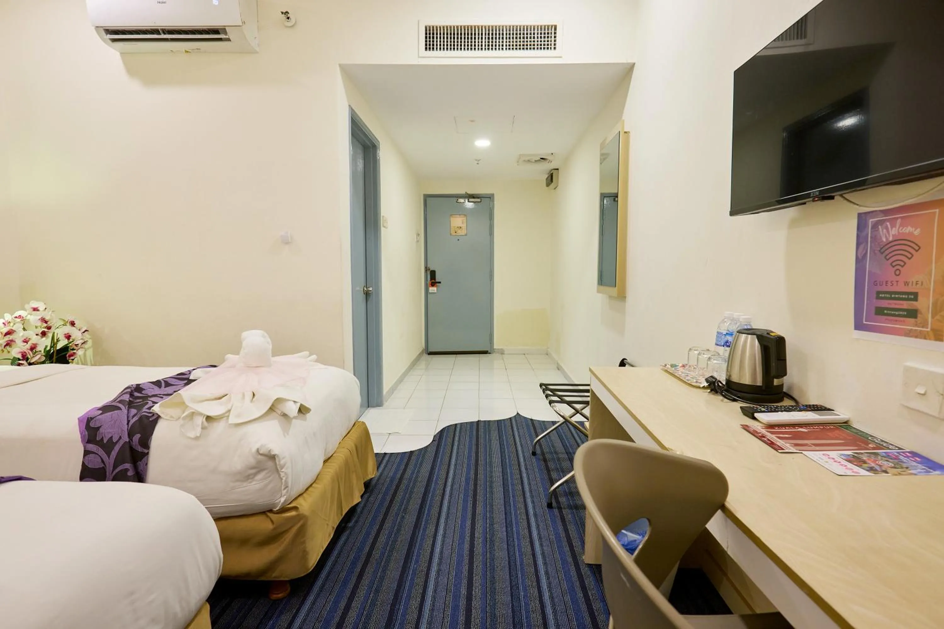 Bedroom in Hotel Bintang Kuala Lumpur