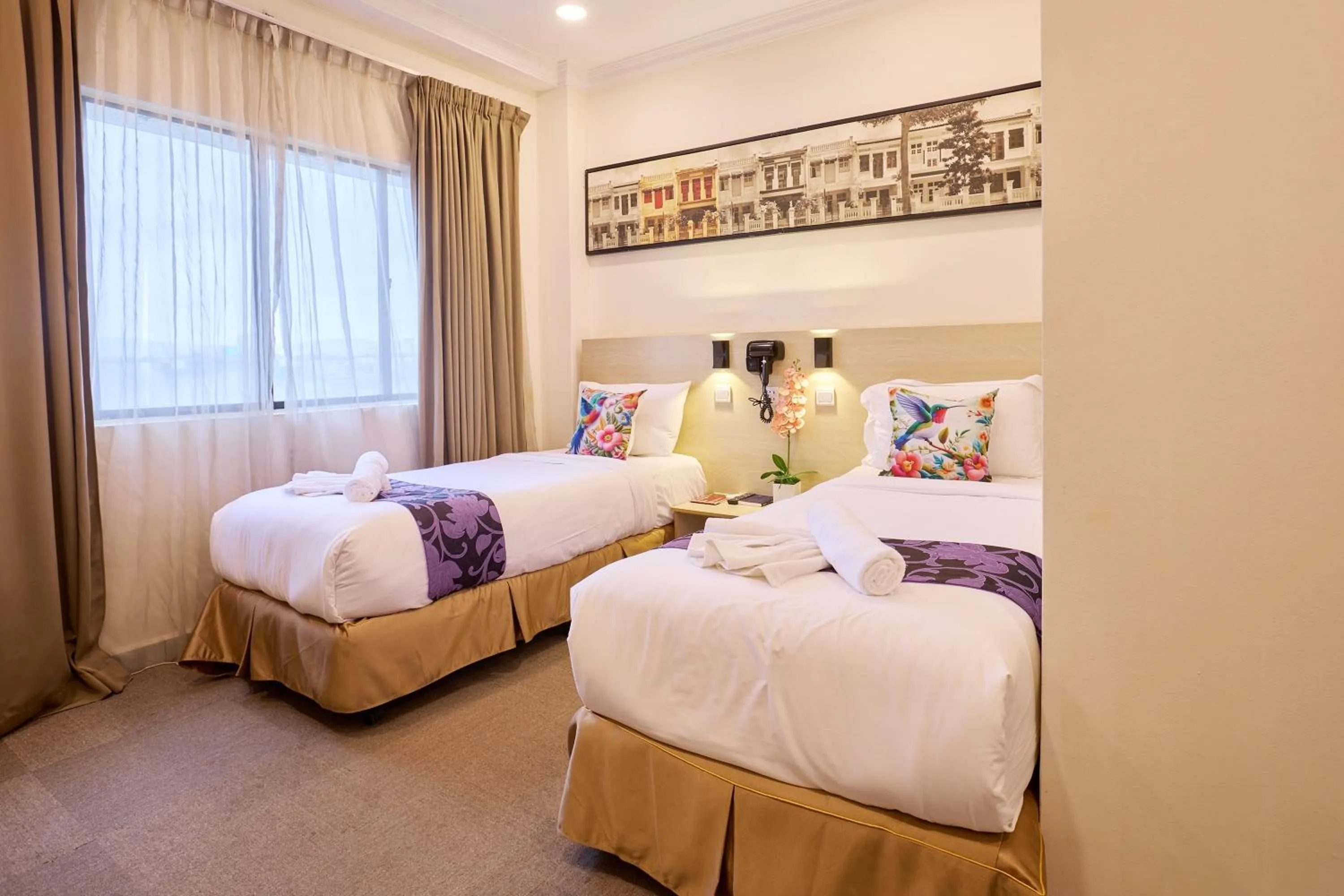 Bedroom in Hotel Bintang Kuala Lumpur