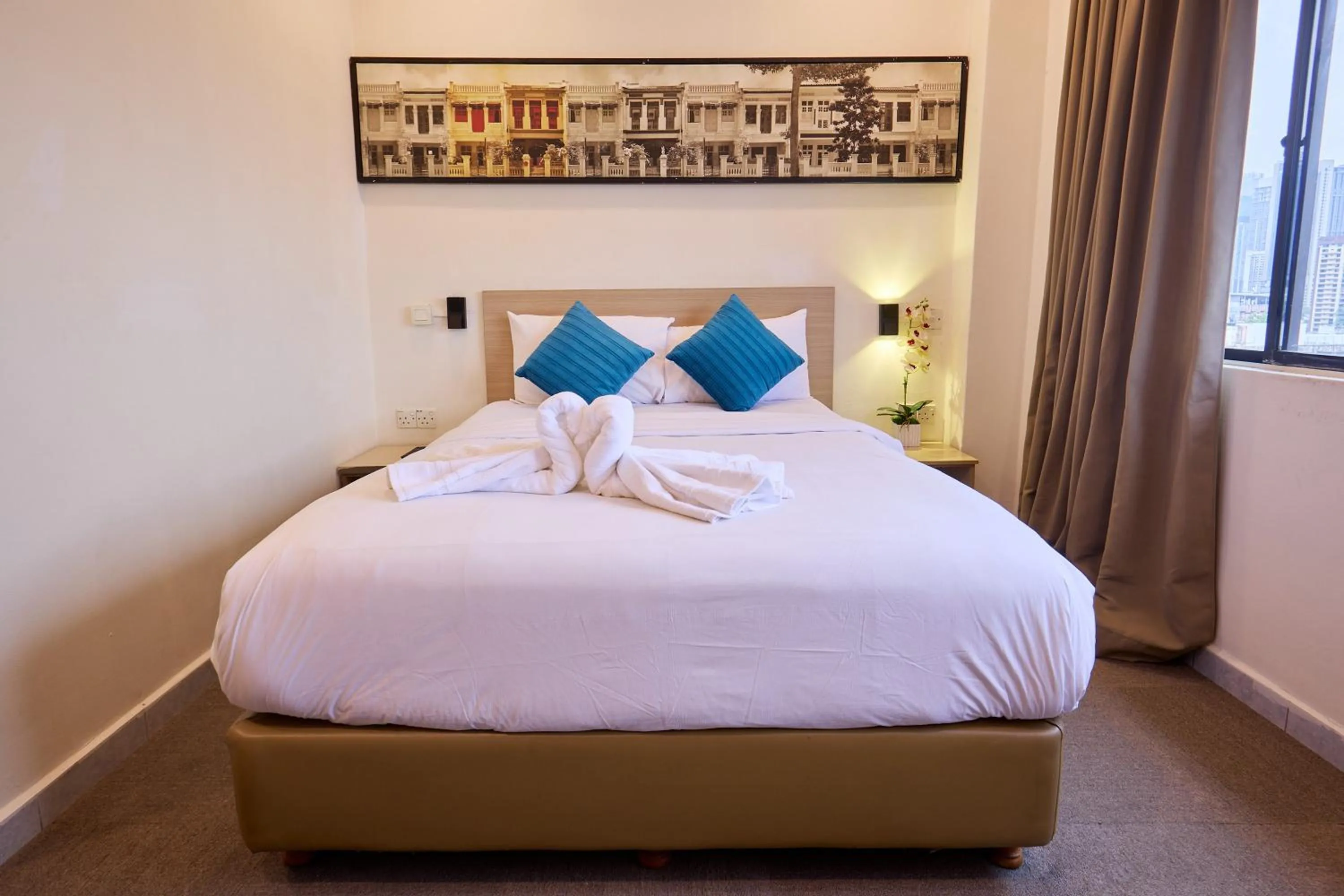 Bedroom in Hotel Bintang Kuala Lumpur