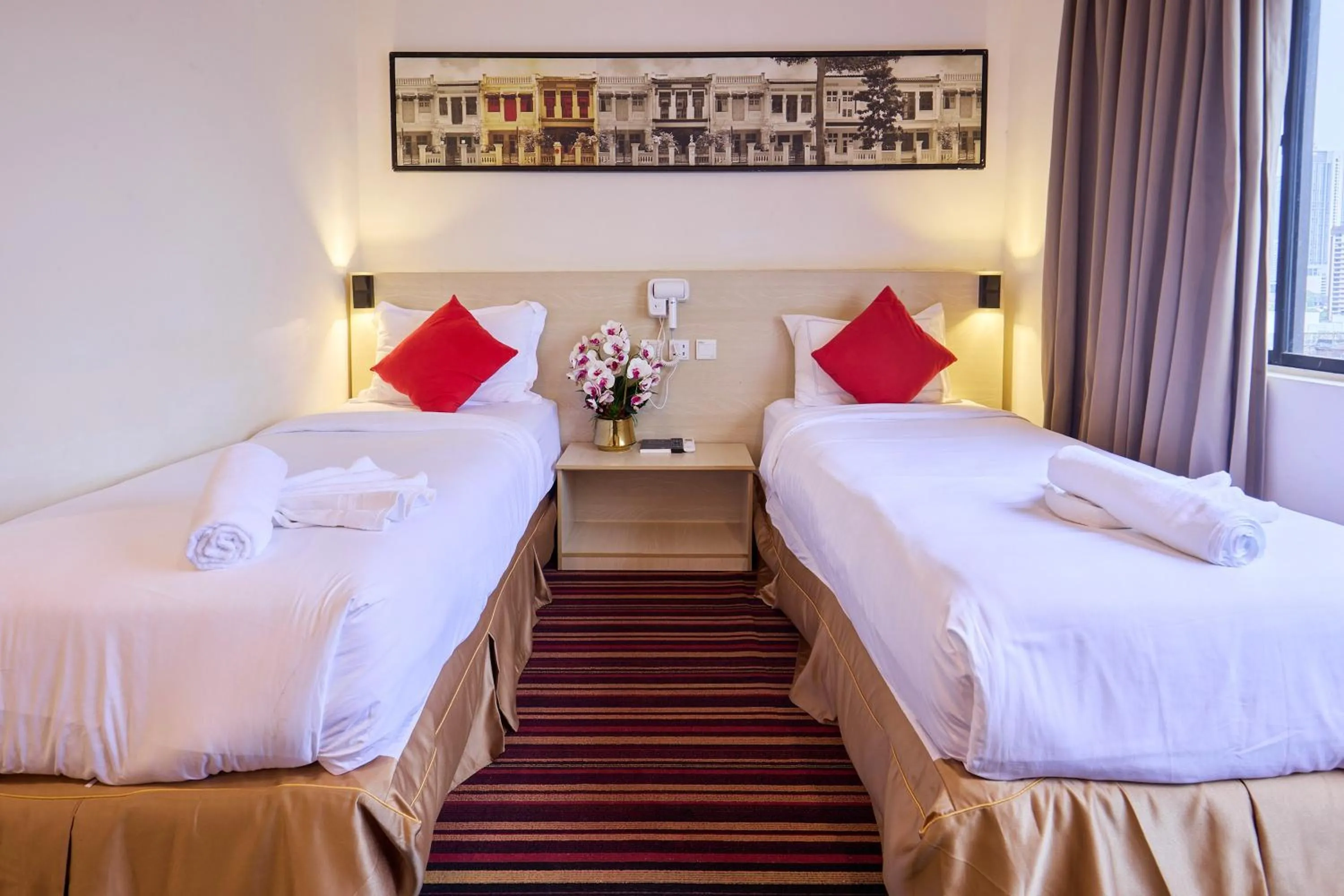 Bedroom in Hotel Bintang Kuala Lumpur