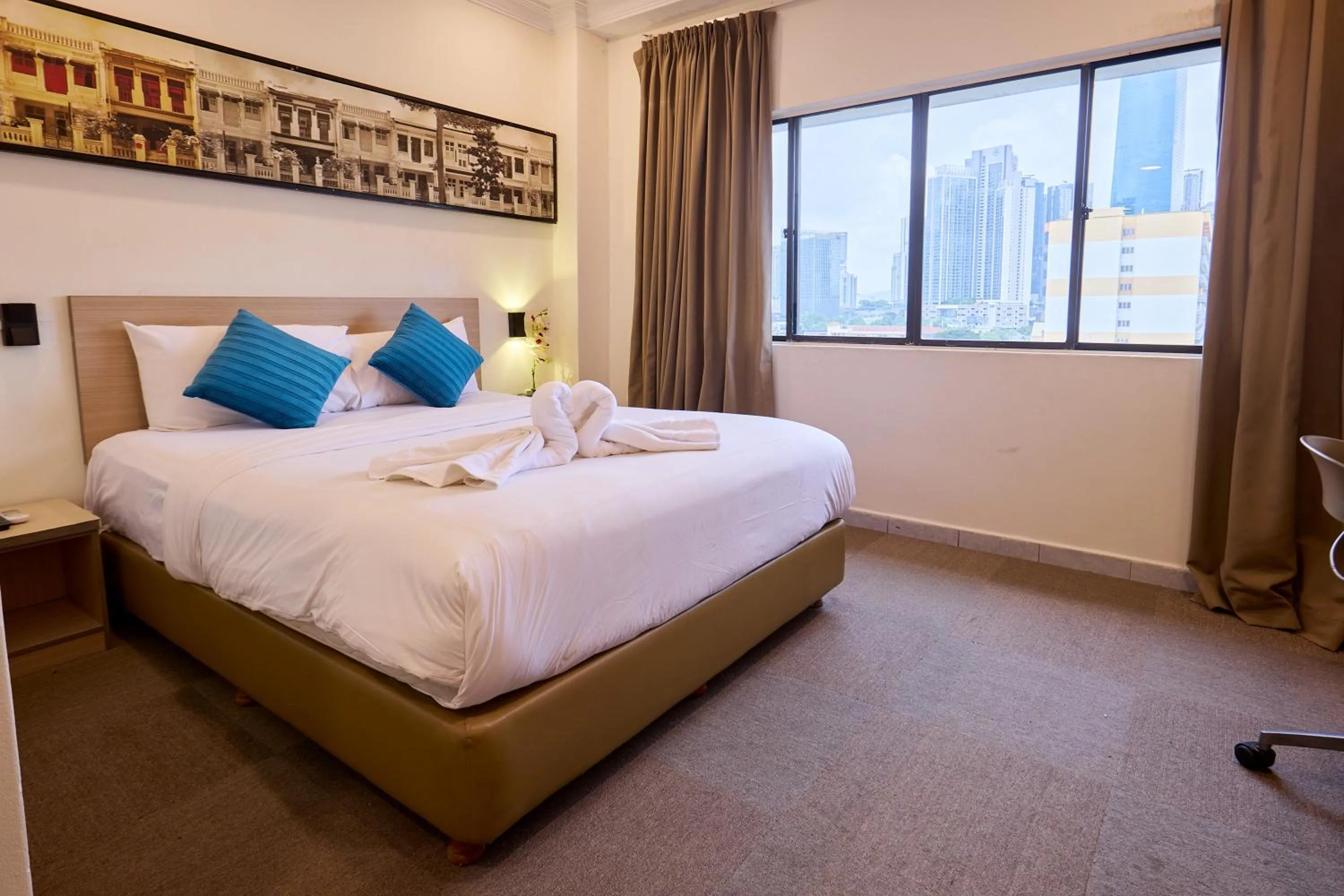 Bedroom in Hotel Bintang Kuala Lumpur