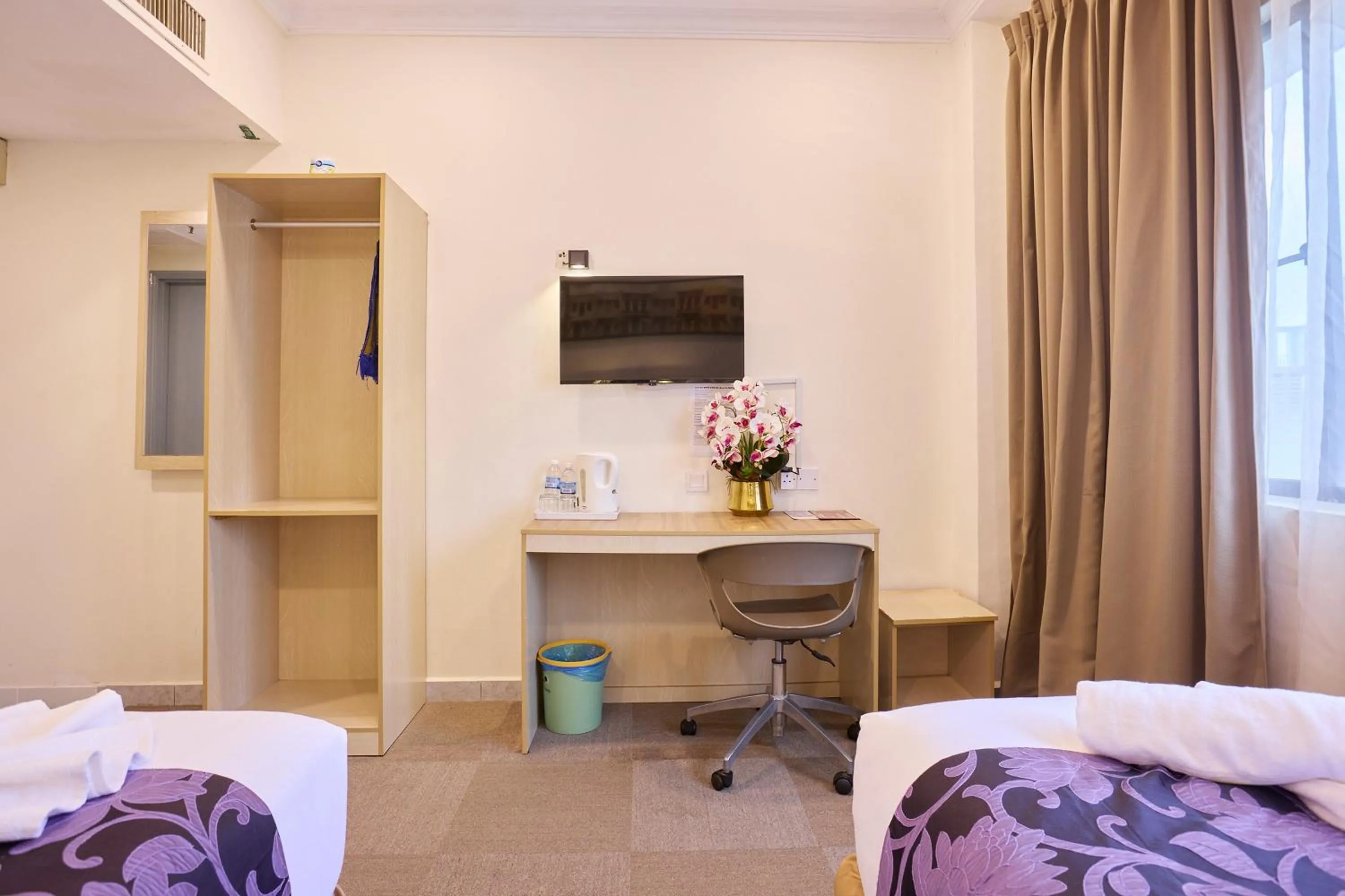 Bedroom in Hotel Bintang Kuala Lumpur