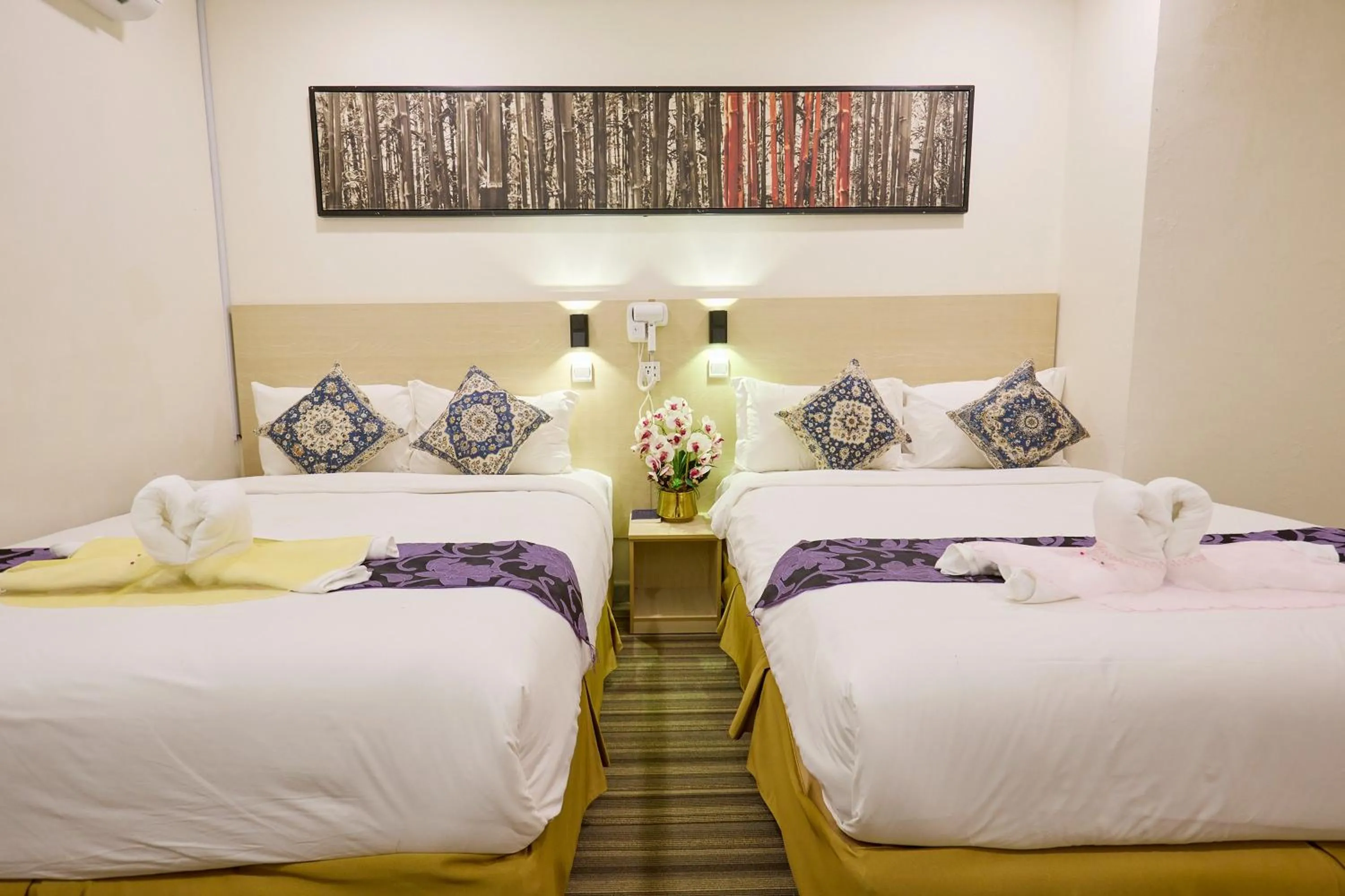 Bedroom in Hotel Bintang Kuala Lumpur