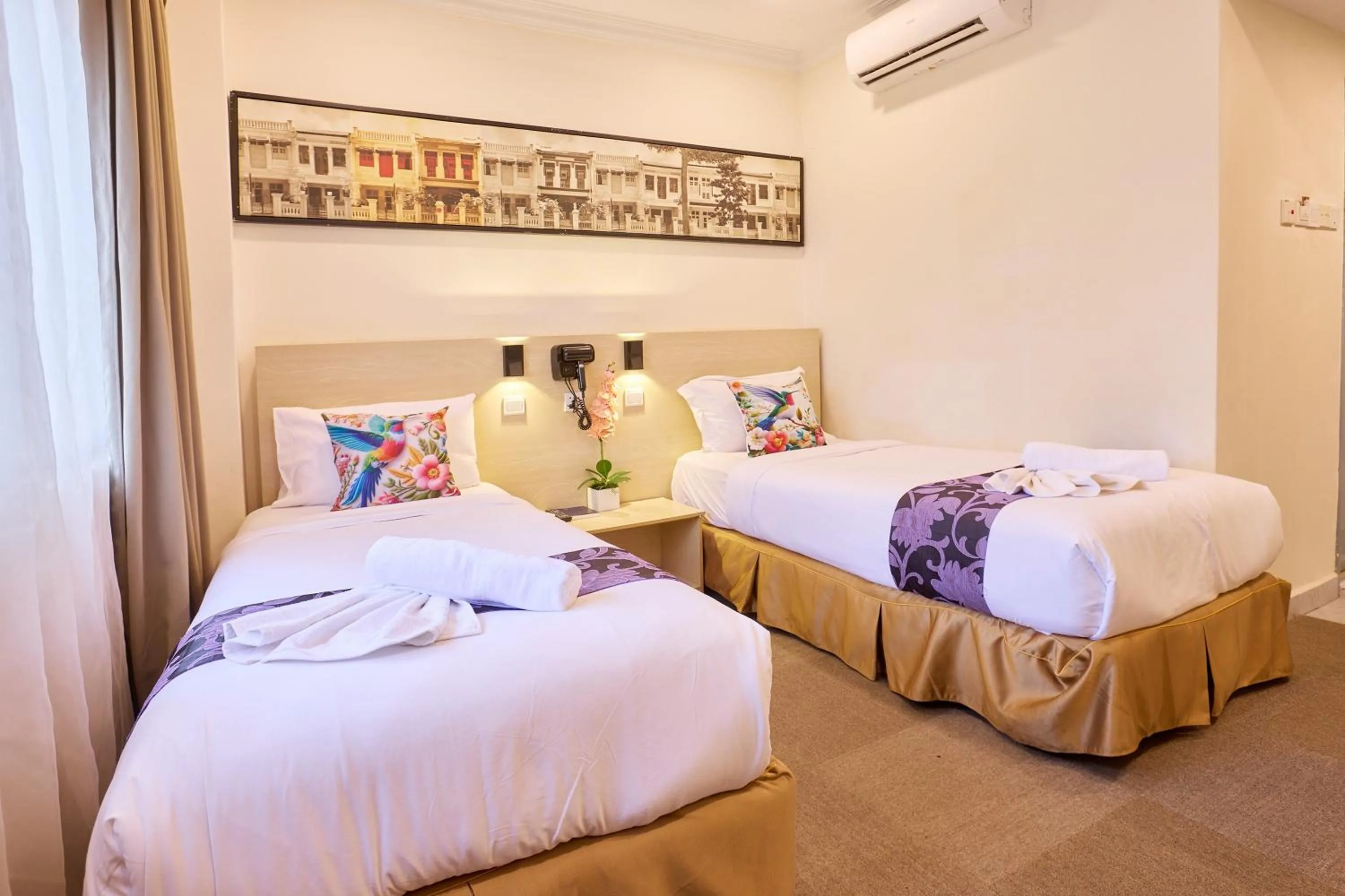 Bedroom in Hotel Bintang Kuala Lumpur
