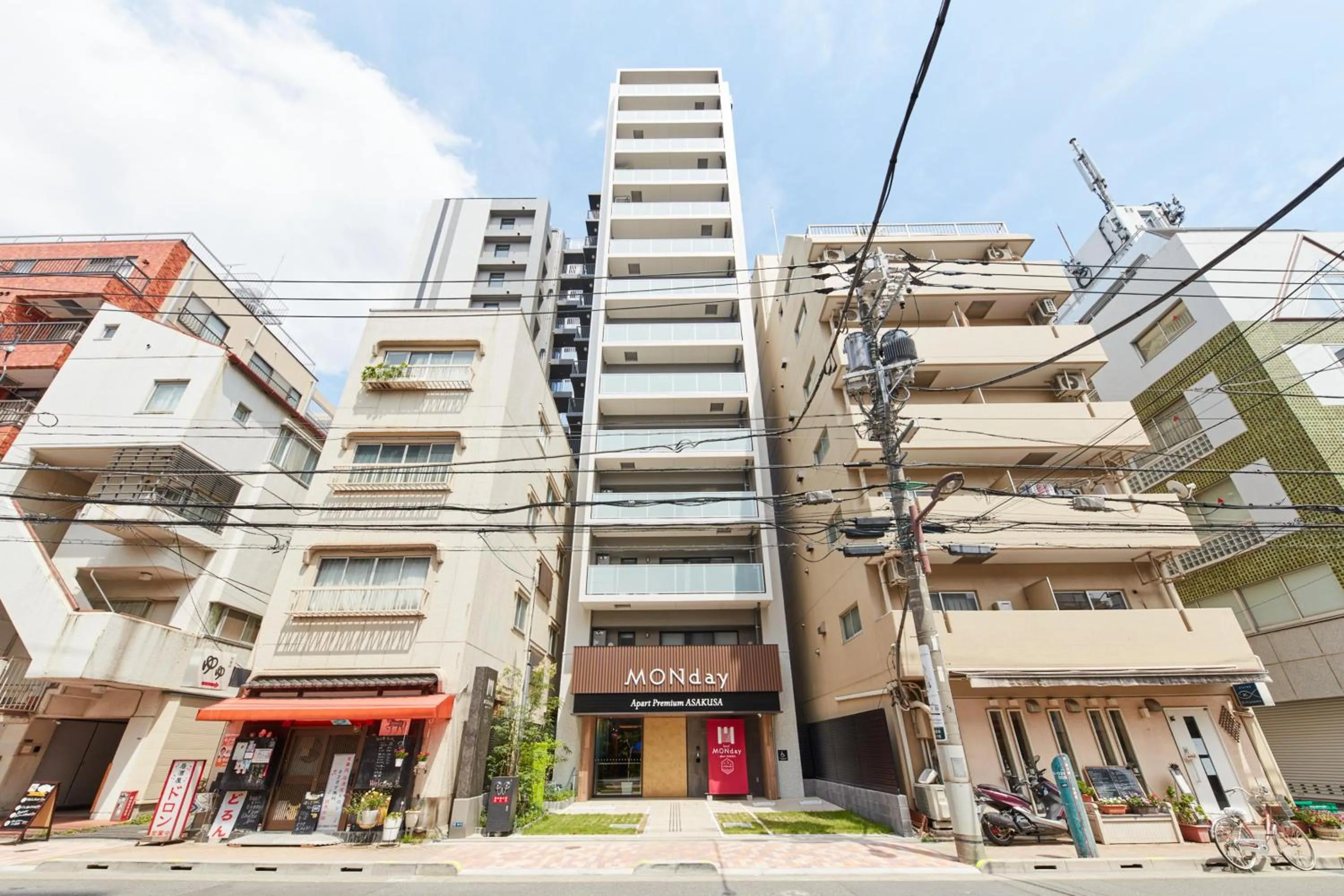 Property building in MONday Apart Premium Asakusa