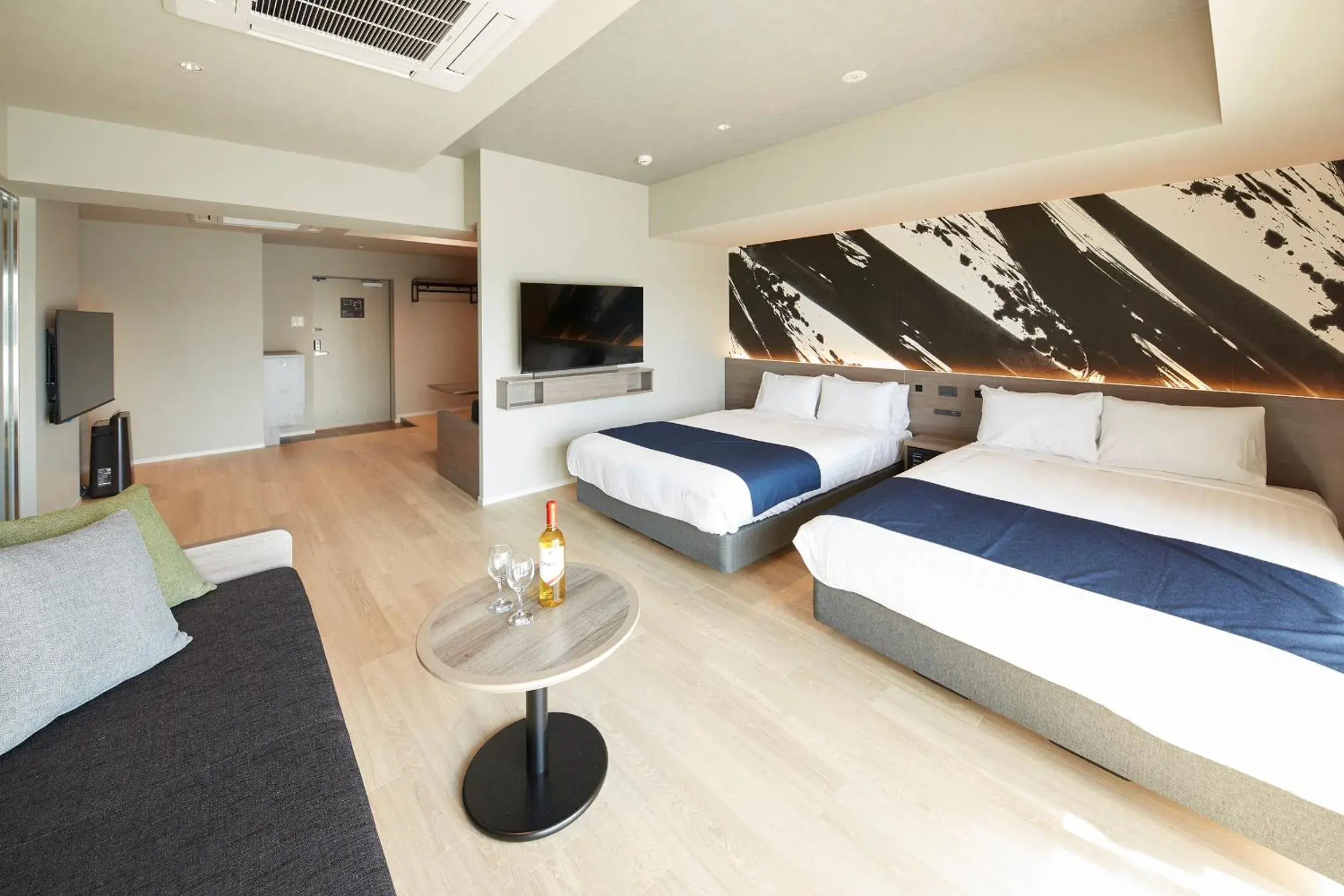 Bed in MONday Apart Premium Asakusa Bed in MONday Apart Premium Asakusa