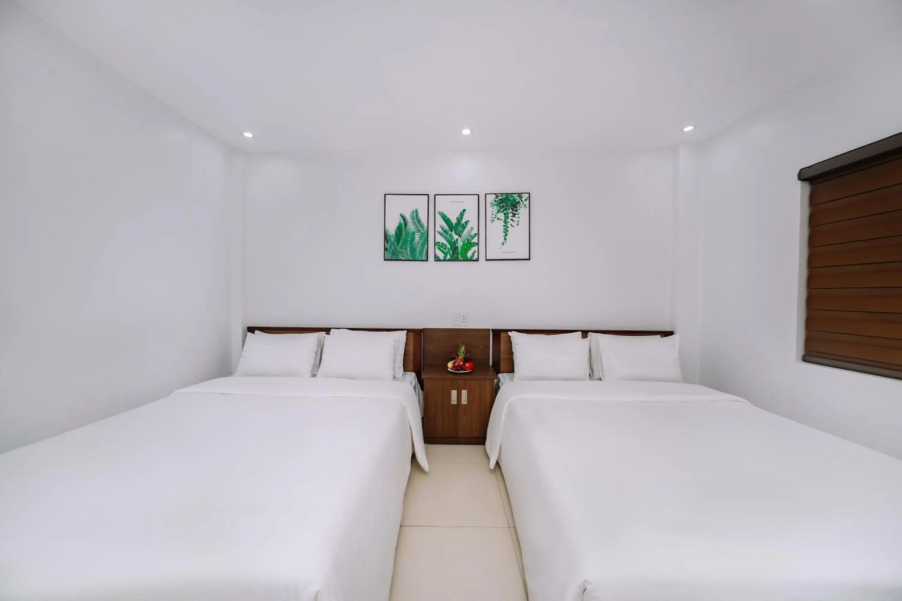Bed in Cat Ba Friendly Hotel