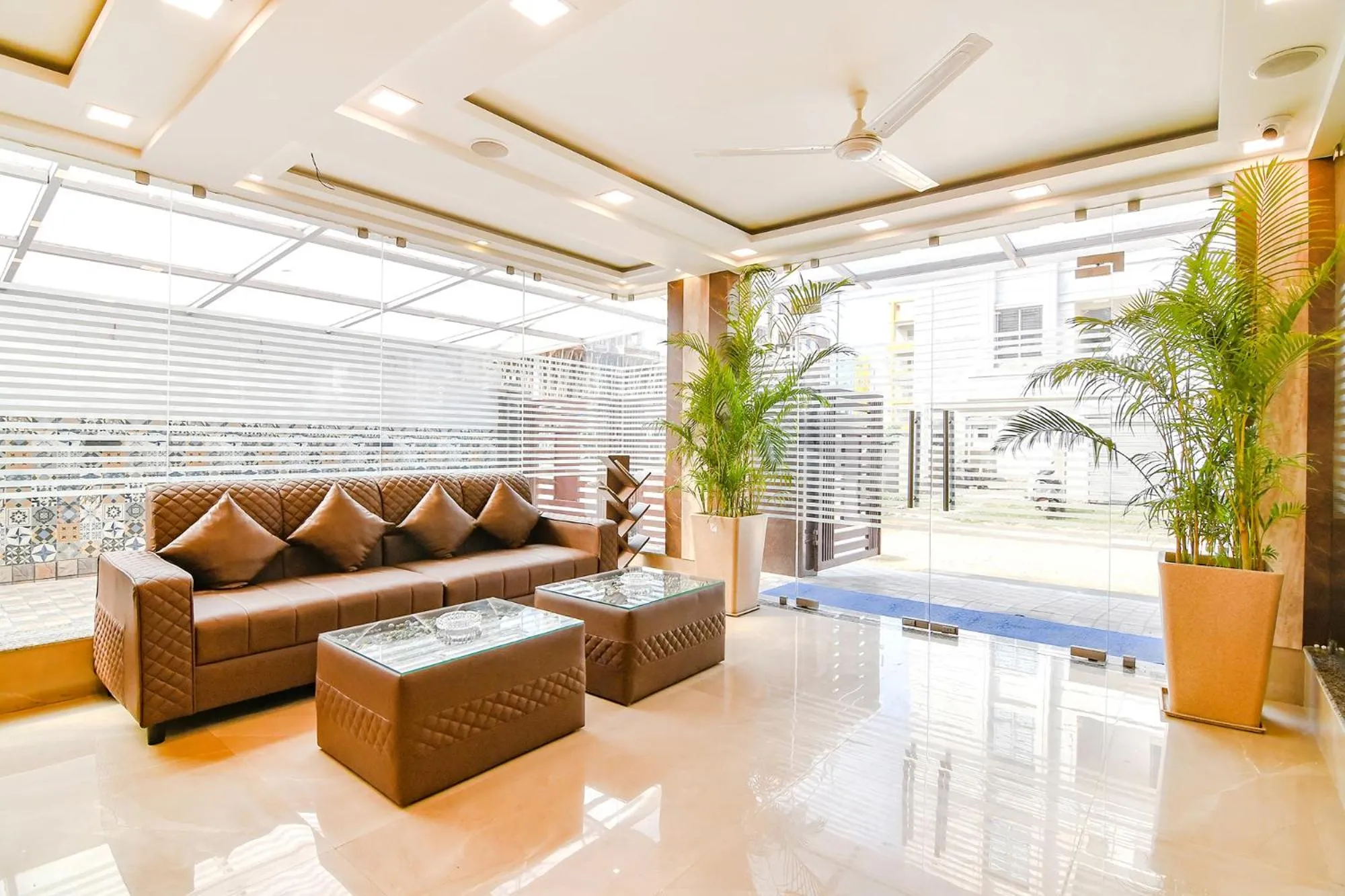 Seating area in FabHotel Prime The Pavilion - Nr City Centre 2