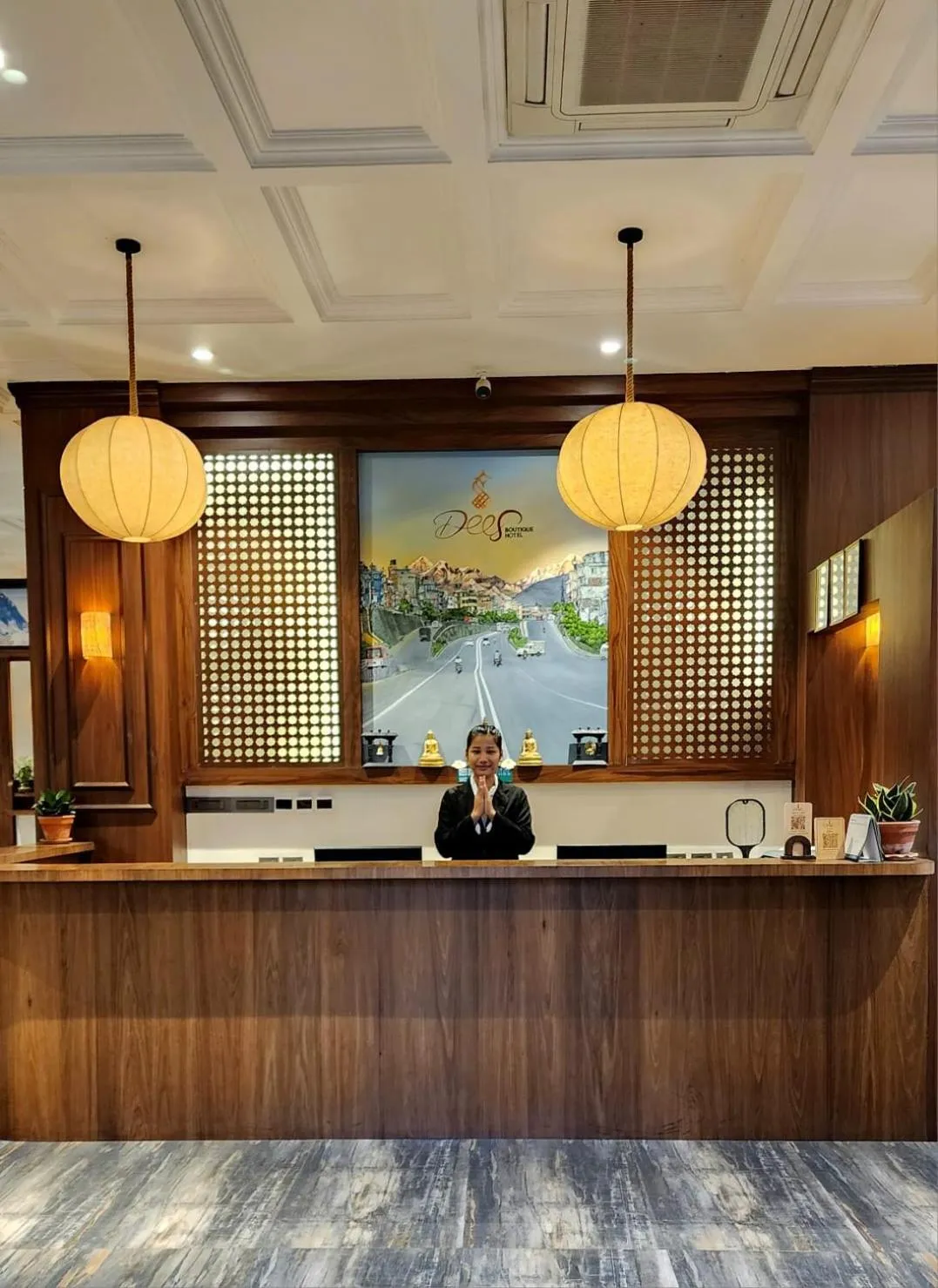 Lobby or reception in Dees Boutique Hotel