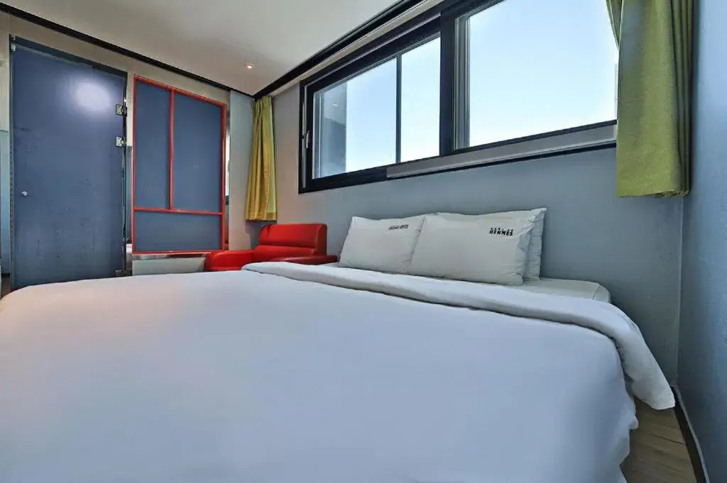 Bed in Hermes Hotel Bed in Hermes Hotel