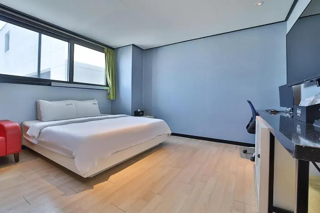 Bed in Hermes Hotel Bed in Hermes Hotel