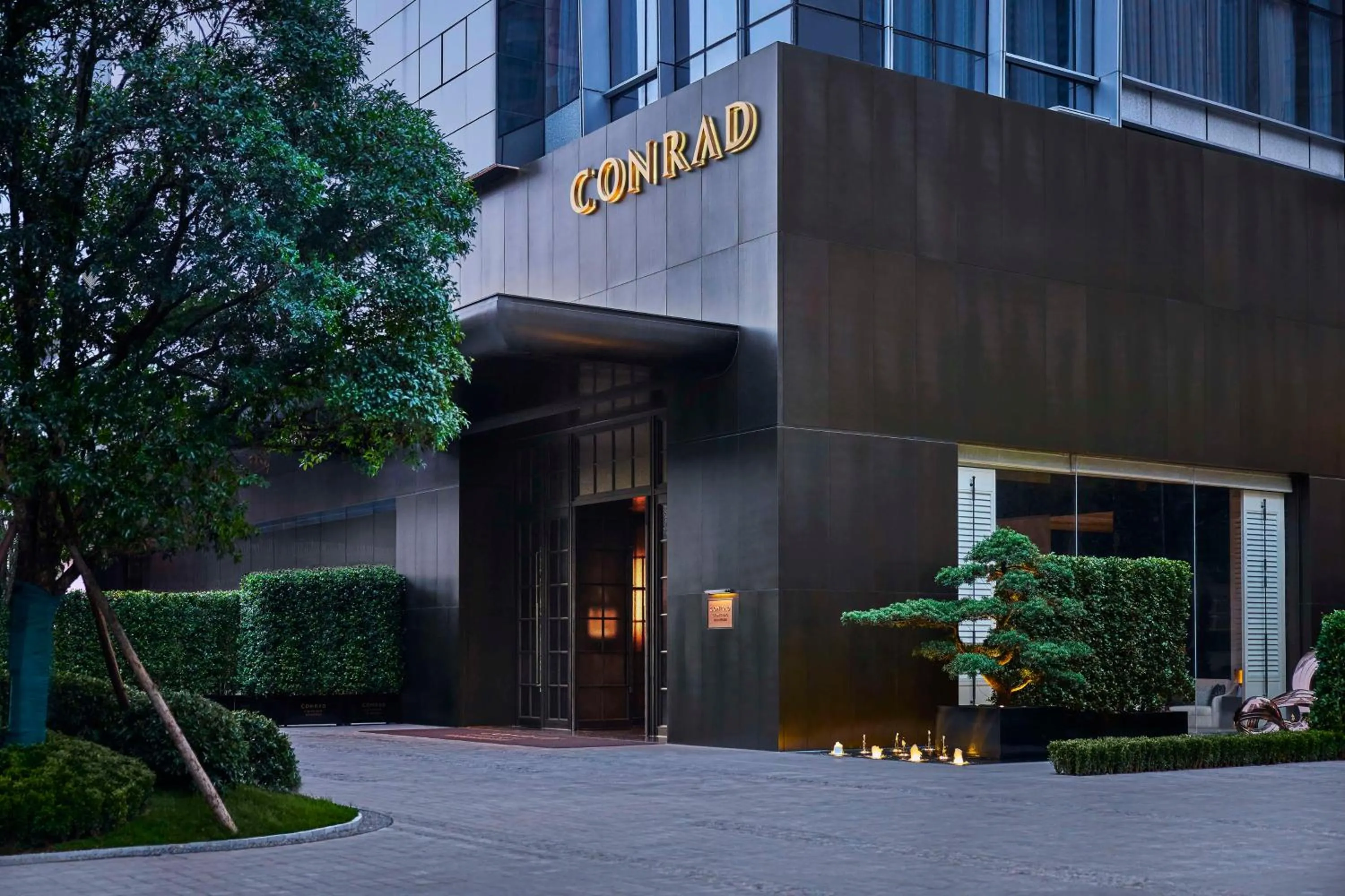 Property building in Conrad Chongqing - Indulge in the magical 8D city landscape