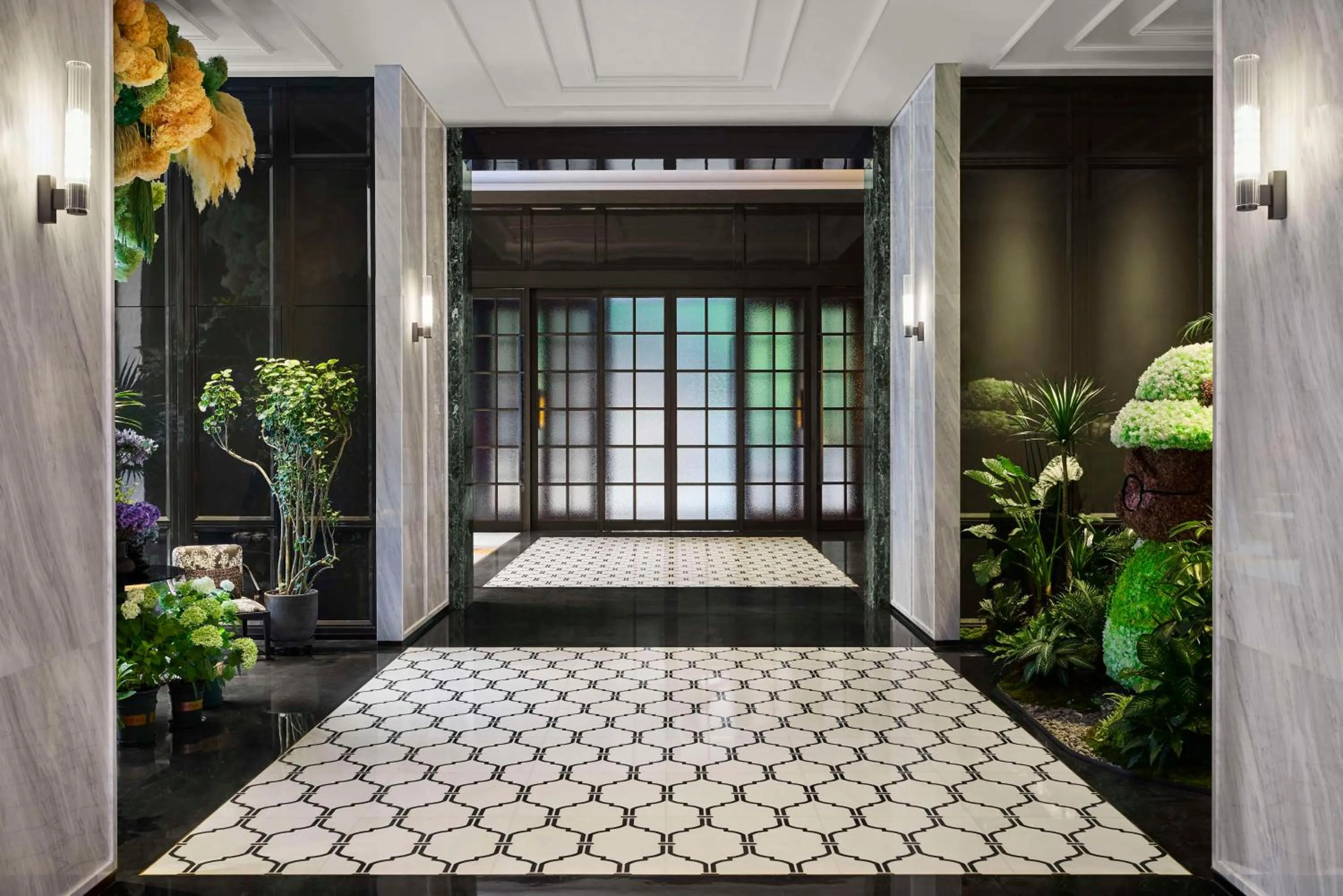 Lobby or reception in Conrad Chongqing - Indulge in the magical 8D city landscape