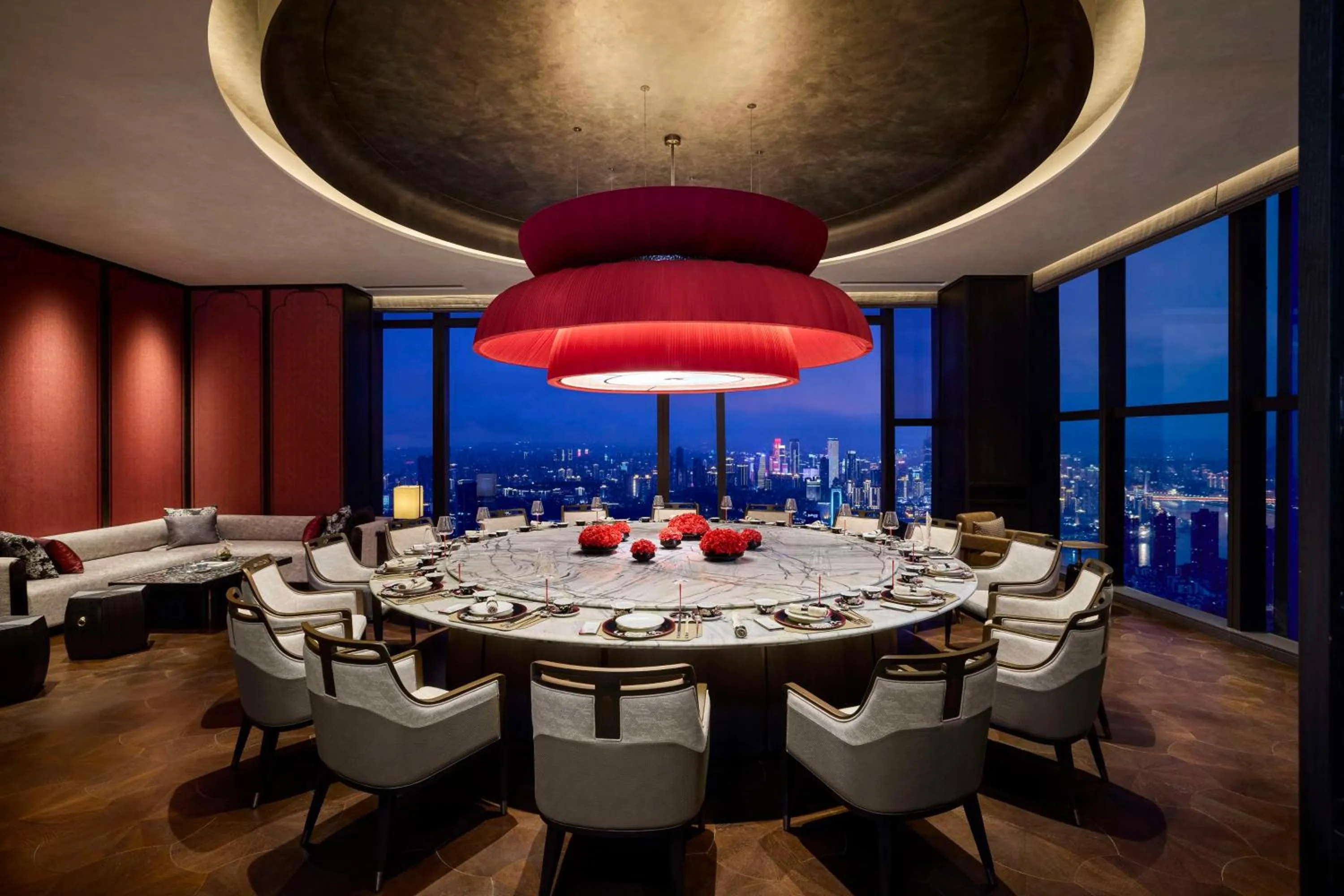 Restaurant/places to eat in Conrad Chongqing - Indulge in the magical 8D city landscape