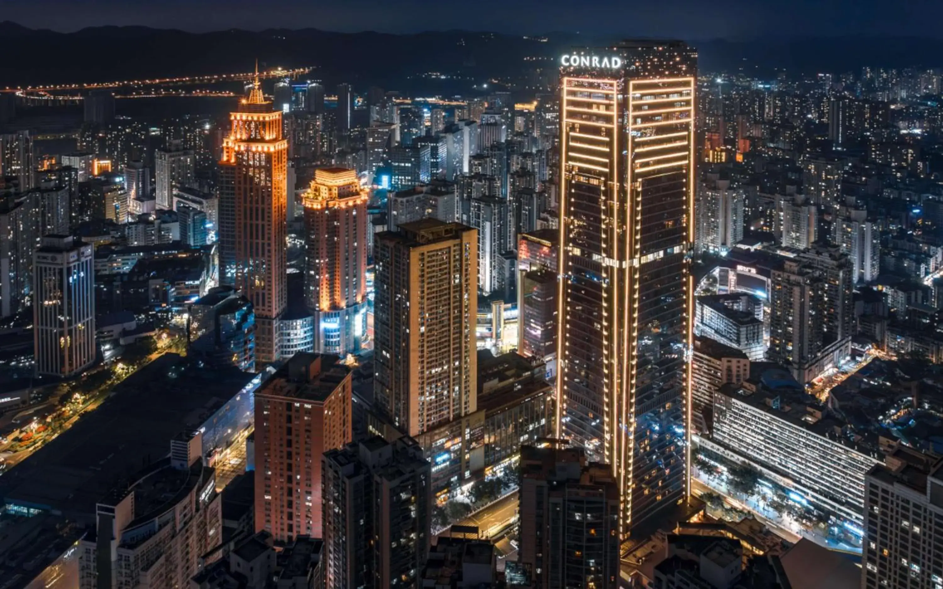 Property building in Conrad Chongqing - Indulge in the magical 8D city landscape Property building in Conrad Chongqing - Indulge in the magical 8D city landscape