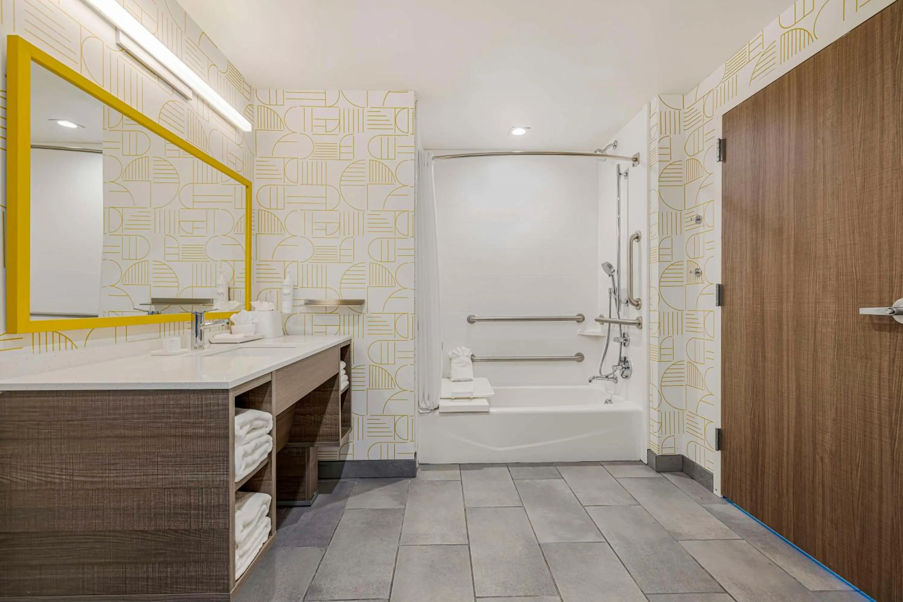 Bathroom in Home2 Suites By Hilton Colorado Springs Airport