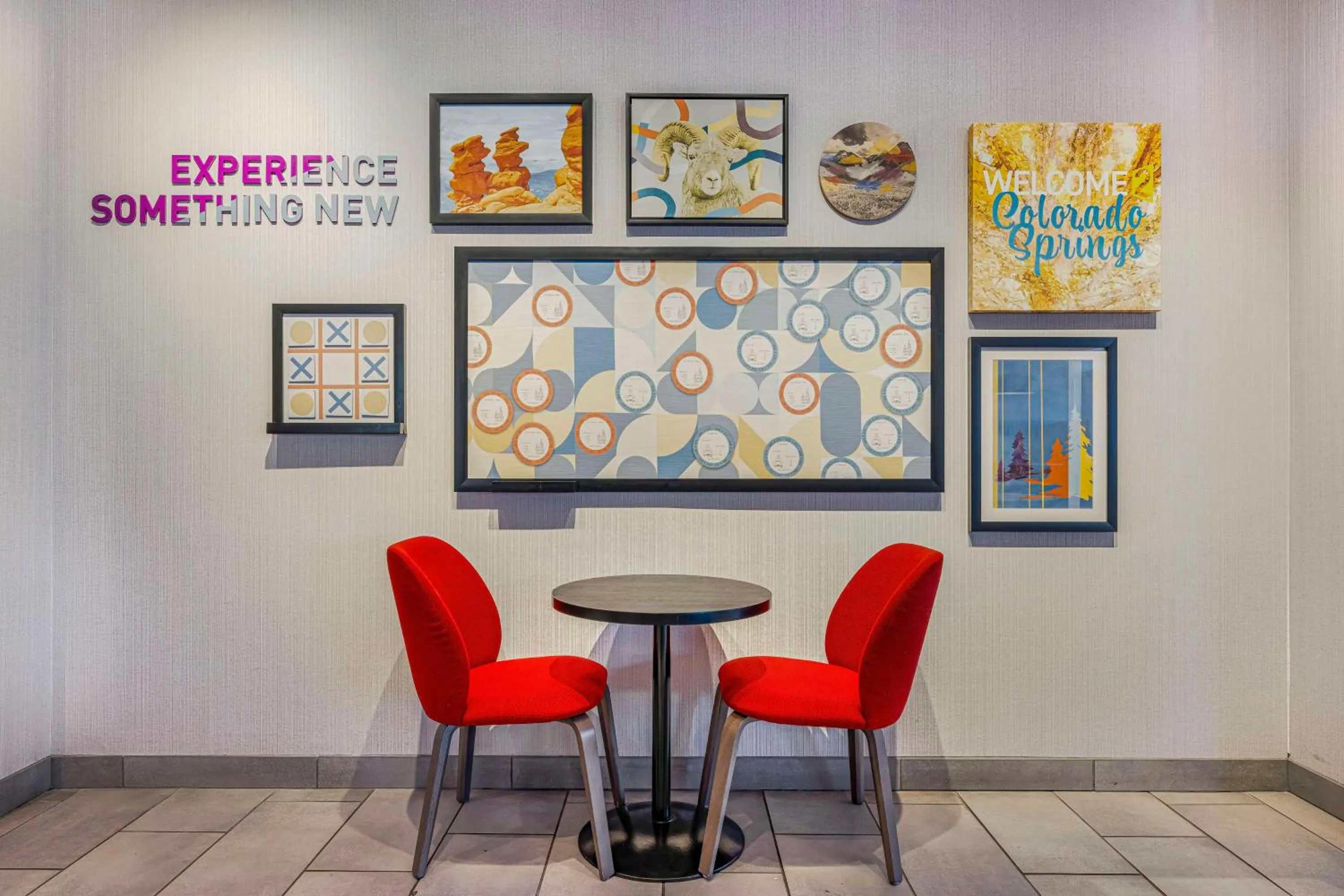 Lobby or reception in Home2 Suites By Hilton Colorado Springs Airport