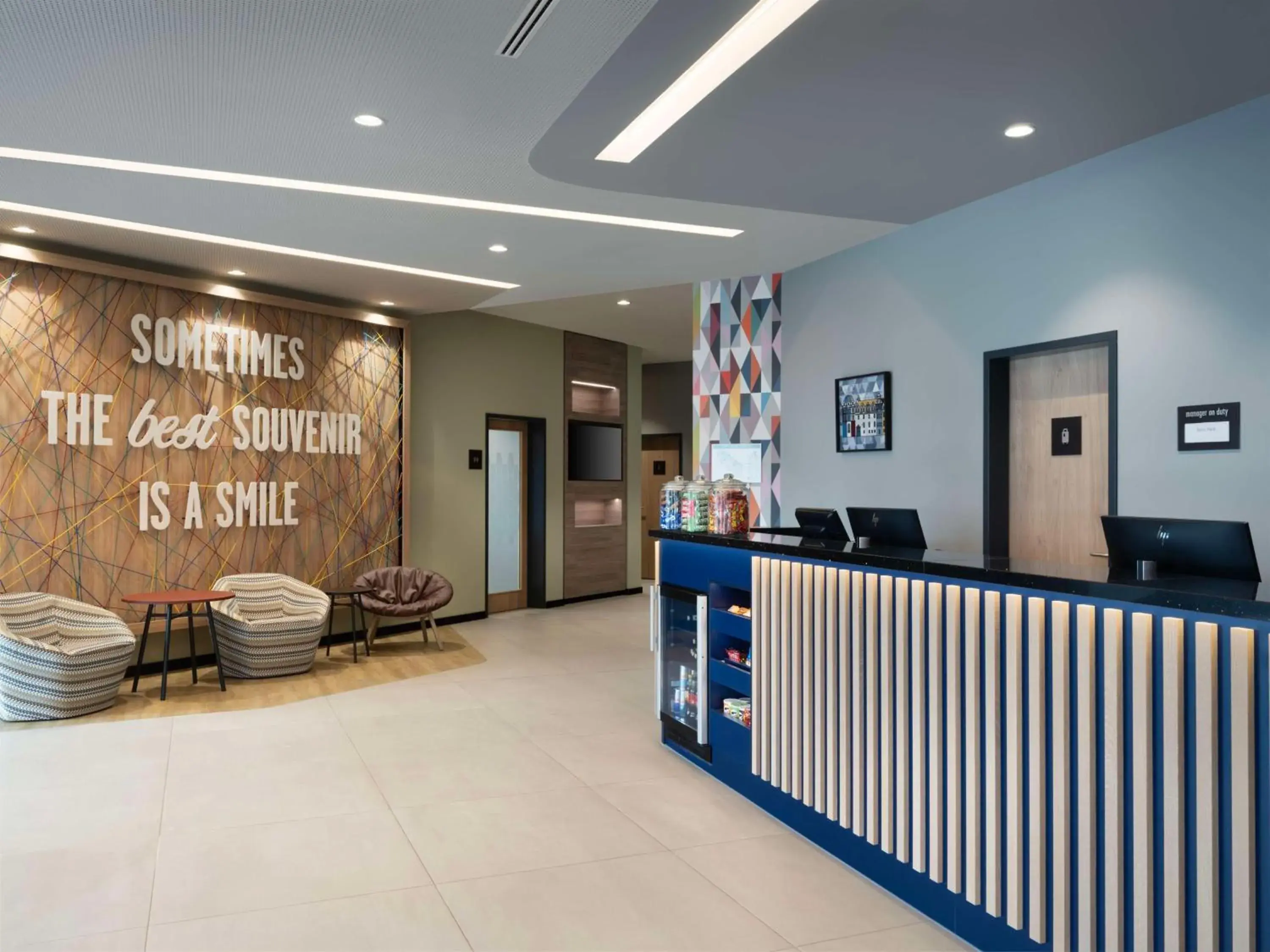 Lobby or reception in Hampton By Hilton Celle Lobby or reception in Hampton By Hilton Celle