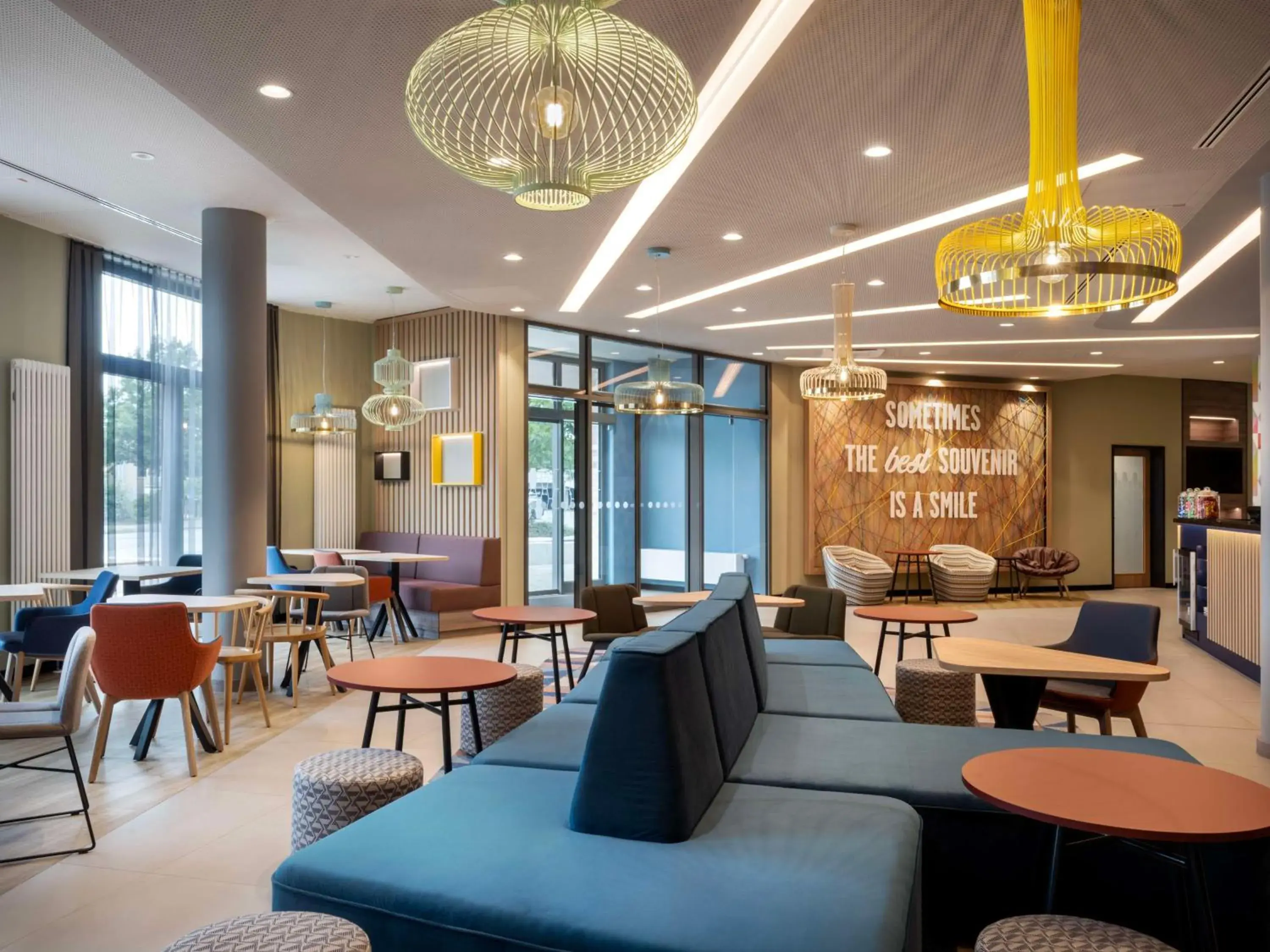 Lobby or reception in Hampton By Hilton Celle Lobby or reception in Hampton By Hilton Celle