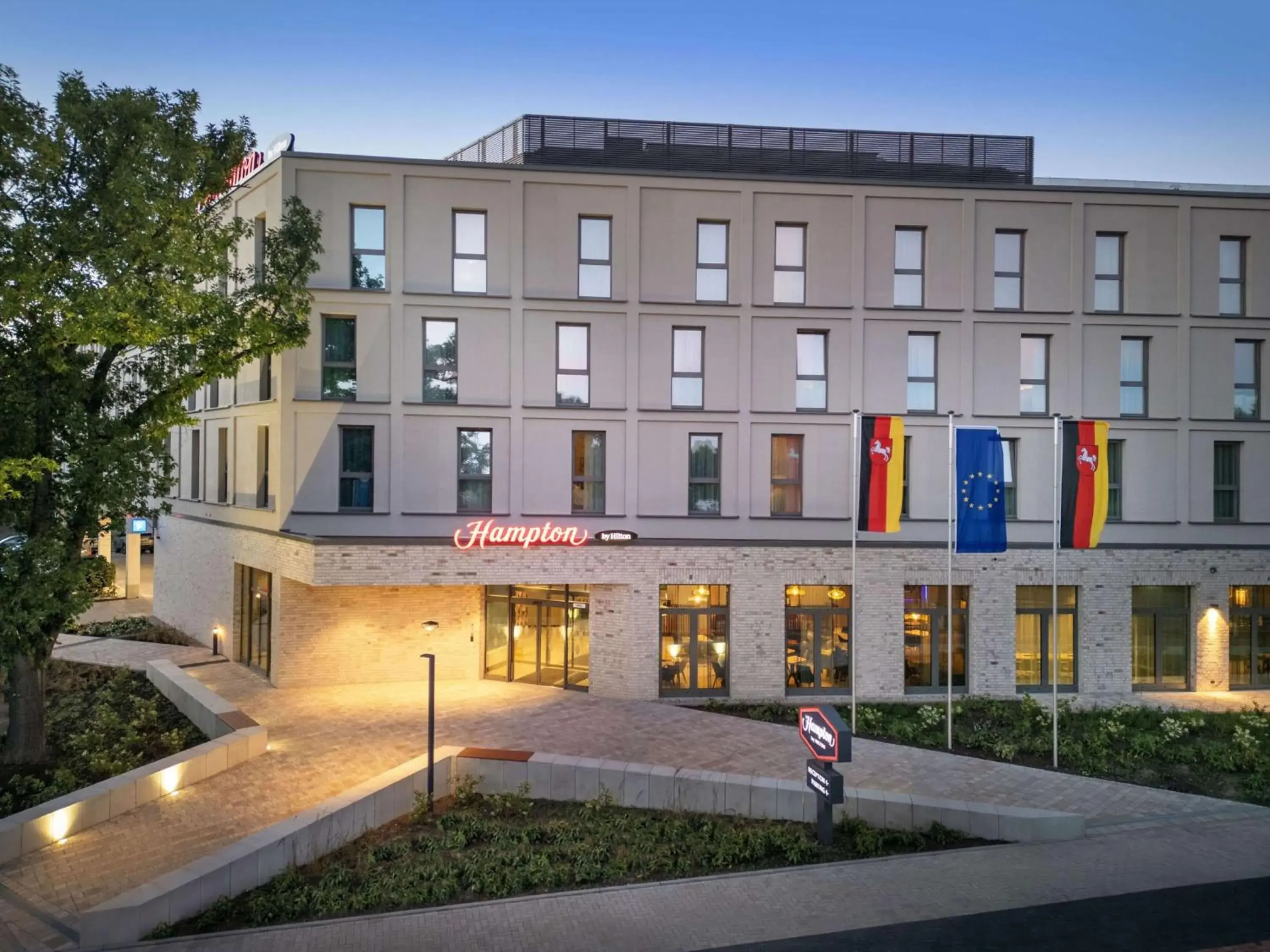 Property building in Hampton By Hilton Celle Property building in Hampton By Hilton Celle