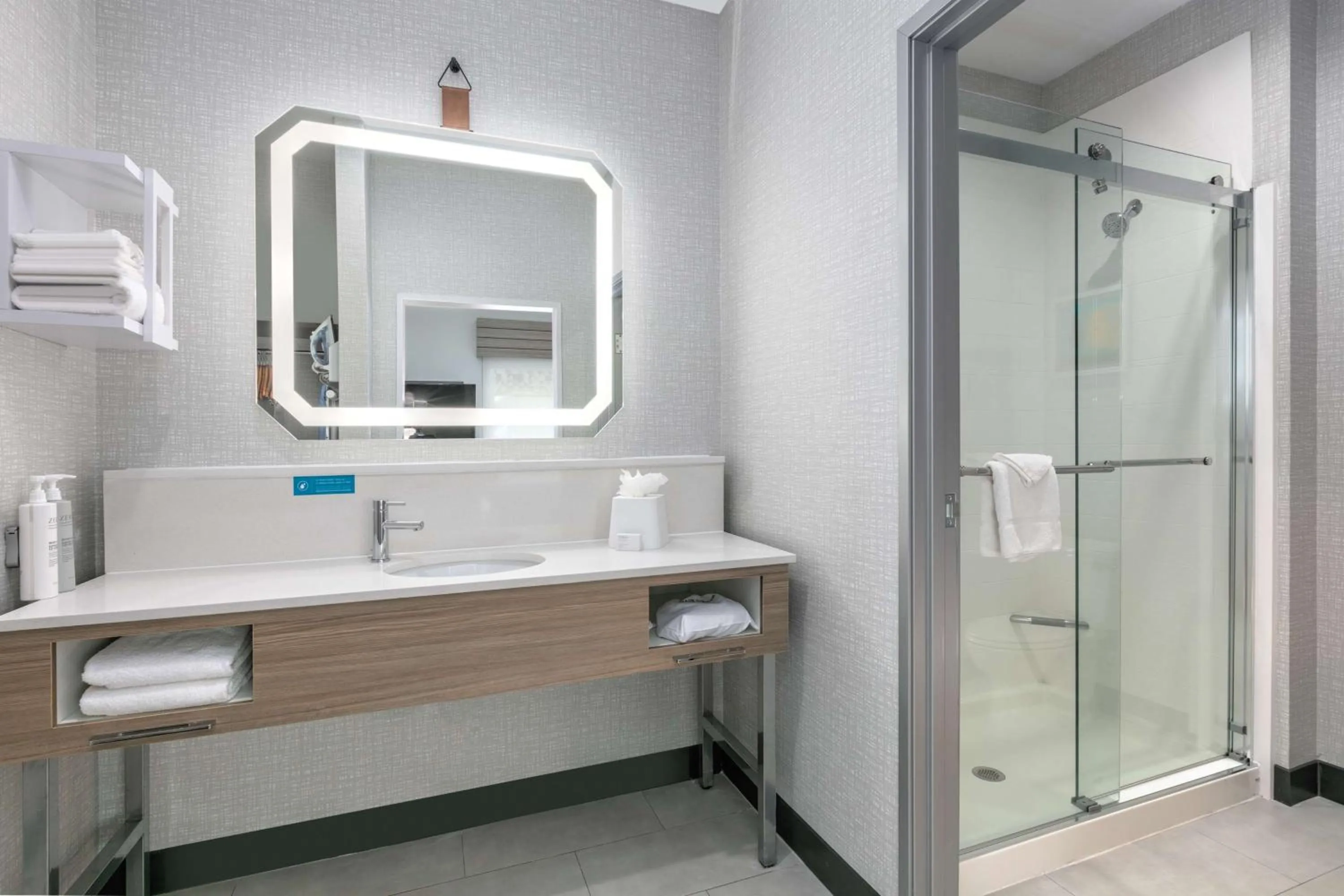 Bathroom in Hampton Inn & Suites by Hilton Shenandoah The Woodlands