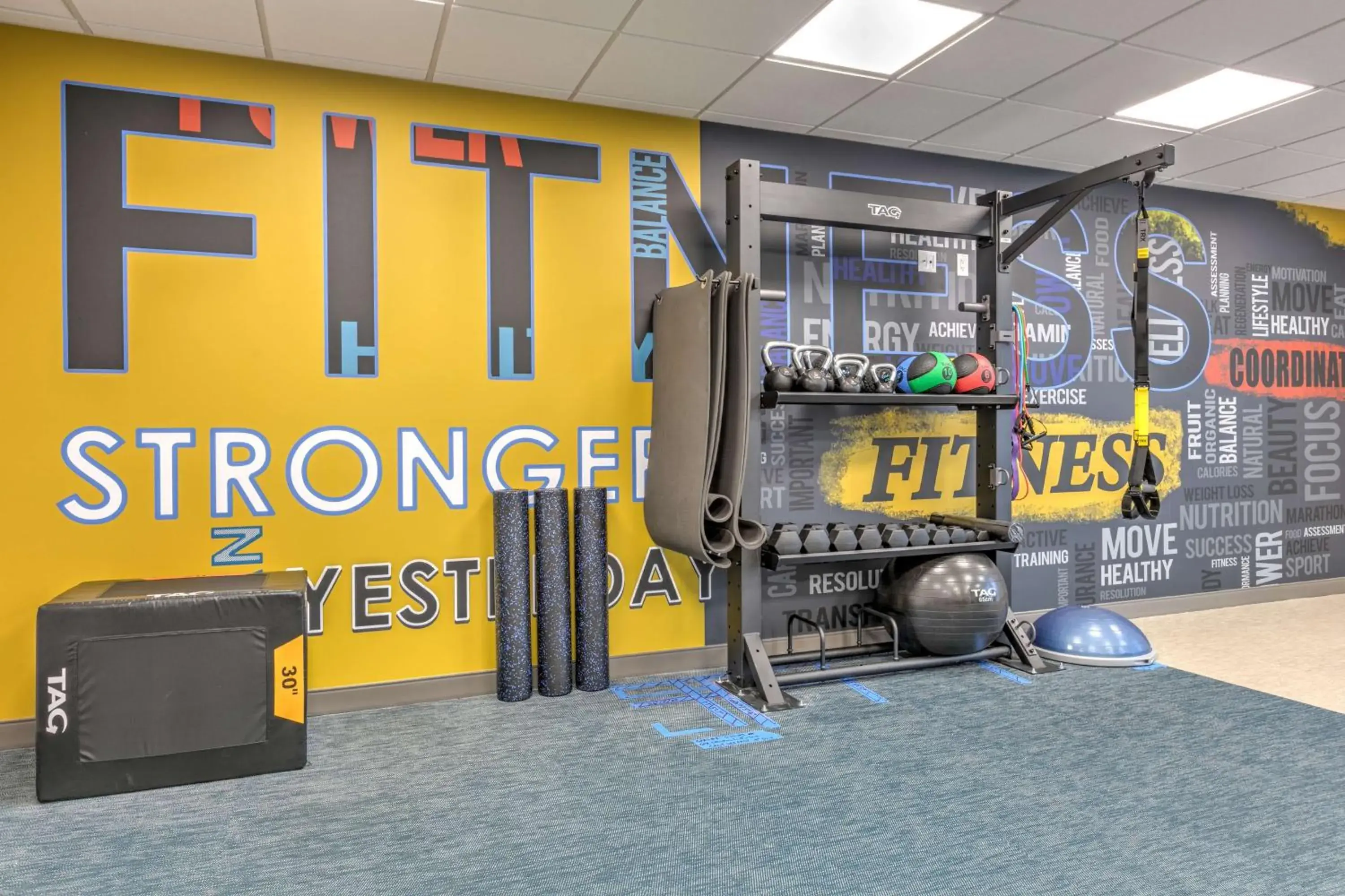 Fitness centre/facilities in Hampton Inn & Suites by Hilton Shenandoah The Woodlands Fitness centre/facilities in Hampton Inn & Suites by Hilton Shenandoah The Woodlands