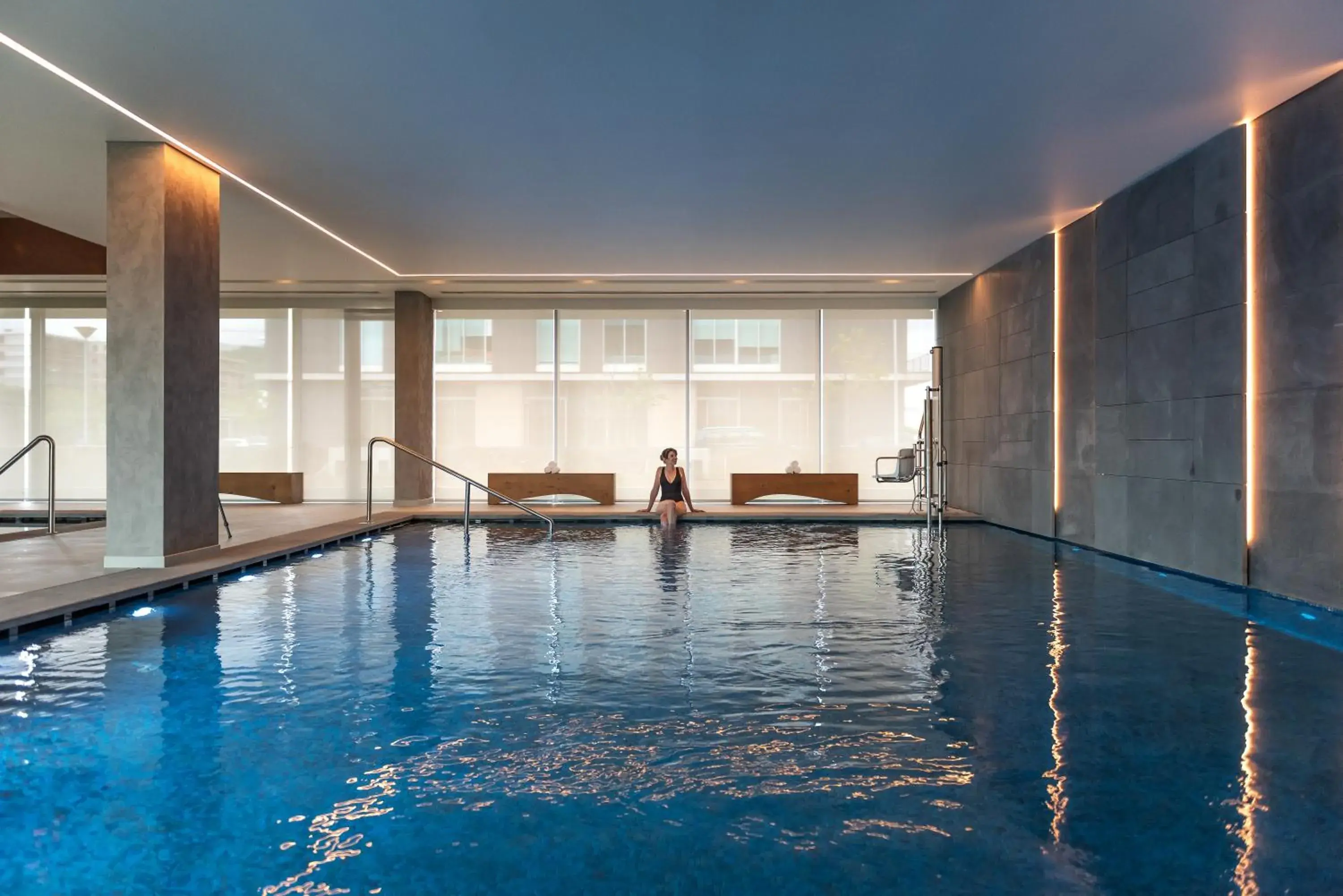 Swimming pool in Doubletree By Hilton Lagoa Azores Swimming pool in Doubletree By Hilton Lagoa Azores