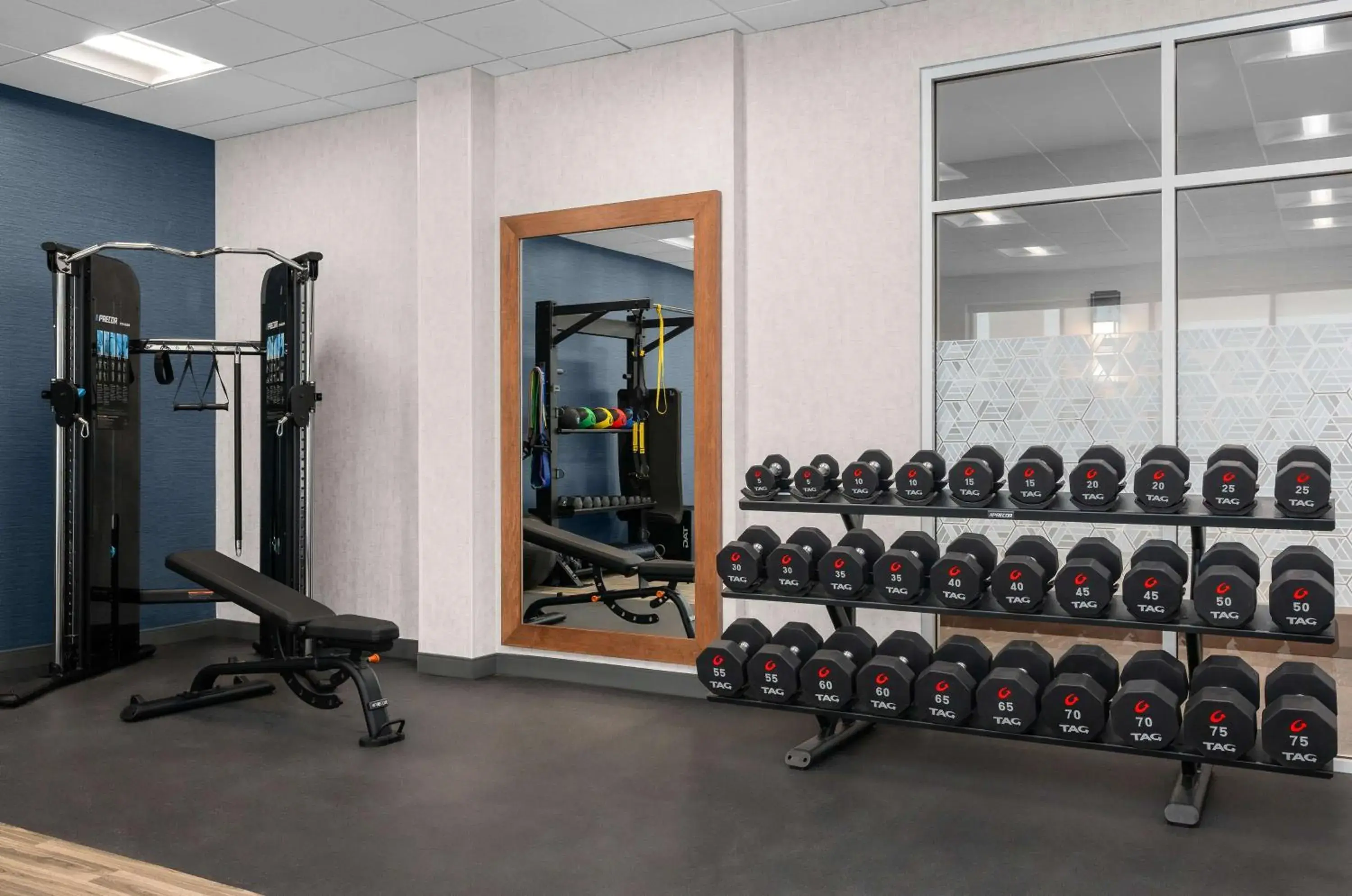 Fitness centre/facilities in Hampton Inn & Suites by Hilton Pittsboro Fitness centre/facilities in Hampton Inn & Suites by Hilton Pittsboro