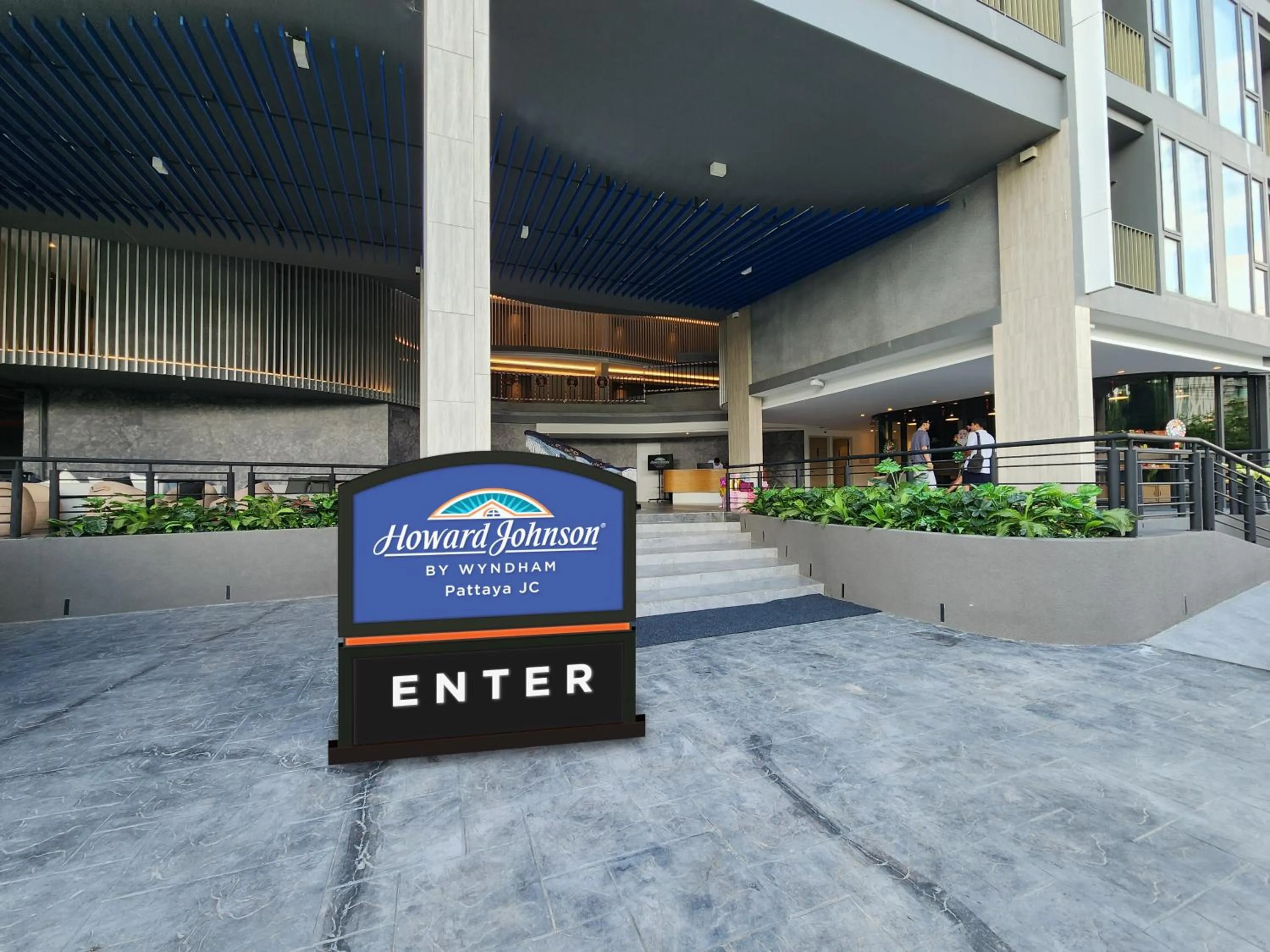 Facade/entrance in Howard Johnson by Wyndham Pattaya JC