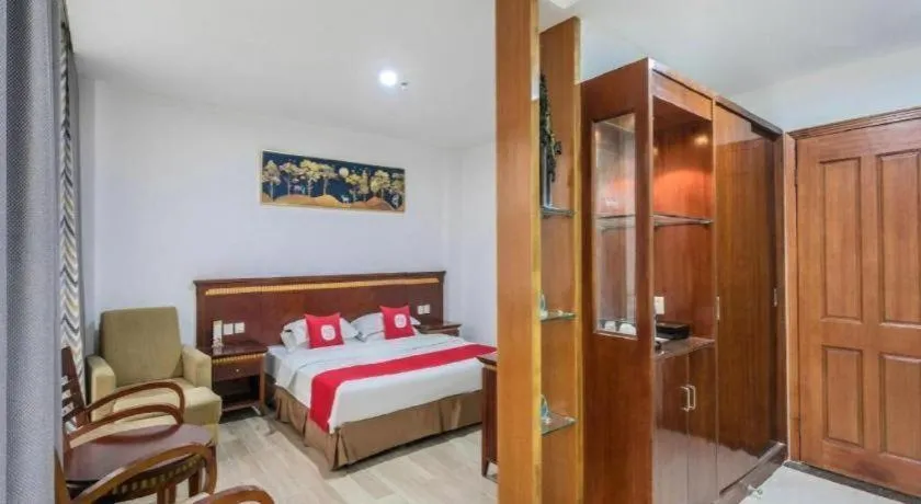 Bed in Nantong GuoDu Hotel