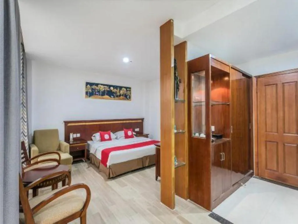 Bed in Nantong GuoDu Hotel