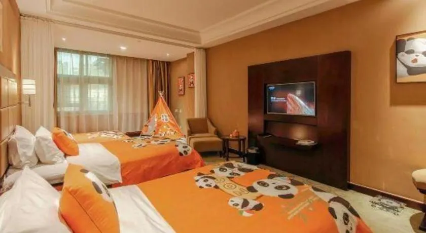 Bed in Zhongzhou International Hotel