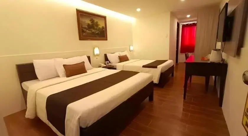 Bed in Hotel Asuncion Bed in Hotel Asuncion