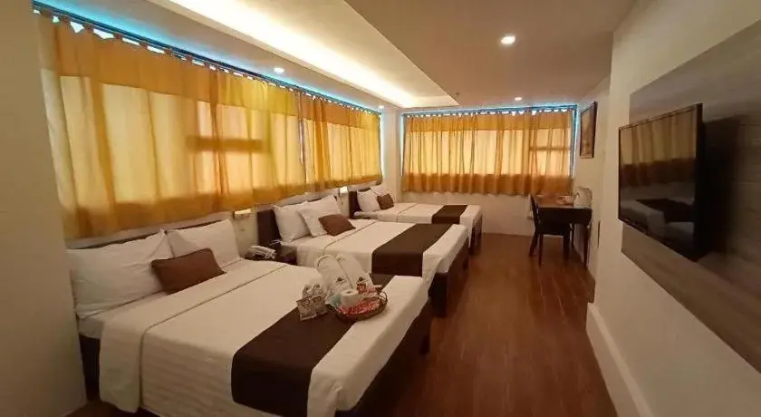 Bed in Hotel Asuncion Bed in Hotel Asuncion