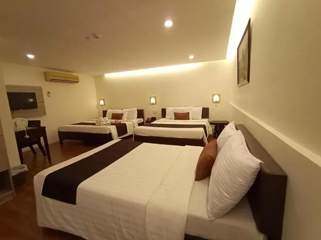 Bed in Hotel Asuncion Bed in Hotel Asuncion