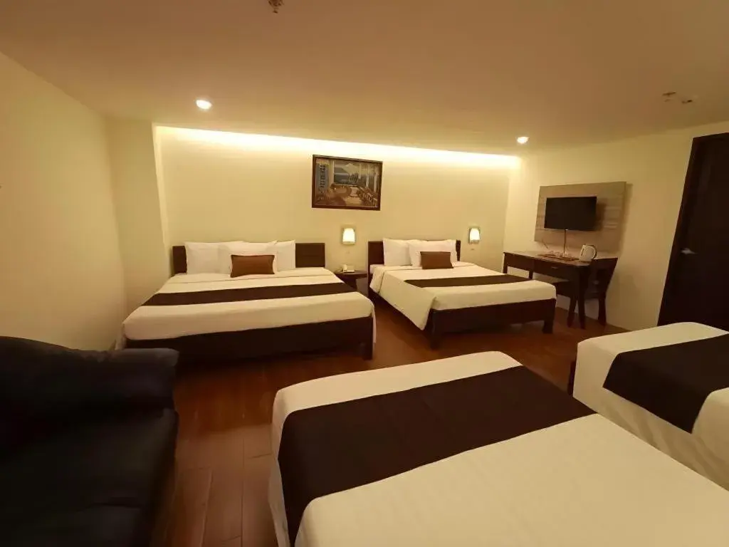 Bed in Hotel Asuncion Bed in Hotel Asuncion