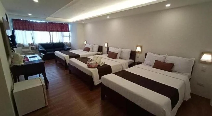 Bed in Hotel Asuncion