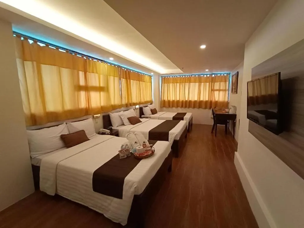 Bed in Hotel Asuncion