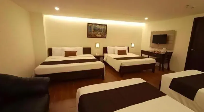 Bed in Hotel Asuncion Bed in Hotel Asuncion