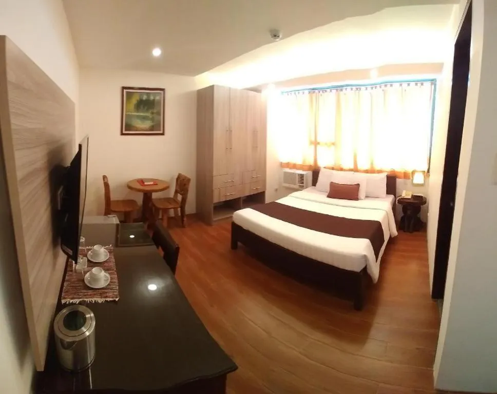 Bed in Hotel Asuncion