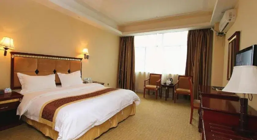 Bed in Shengshi Jinhua Hotel Bed in Shengshi Jinhua Hotel