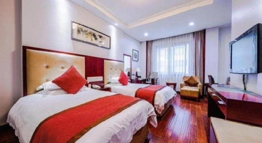 Bed in Shaoxing Yintai Hotel