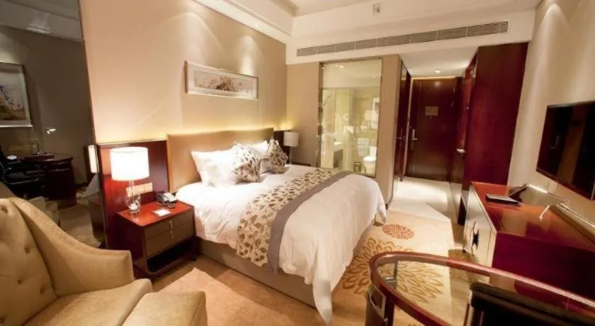 Bed in Zhengzhou Swan City International Hotel