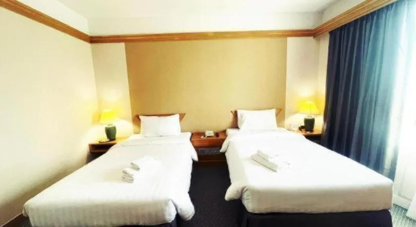 Bed in Valaya Hotel Pathumthani