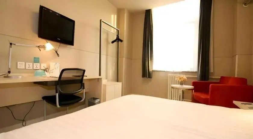 Bed in JinJiang Inn Xian Keji Erlu Software park Bed in JinJiang Inn Xian Keji Erlu Software park
