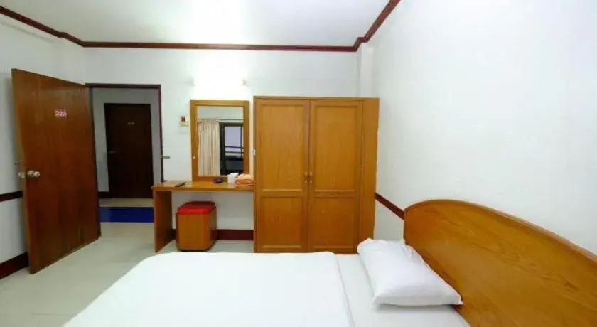 Bed in PC Palace Hotel Bed in PC Palace Hotel