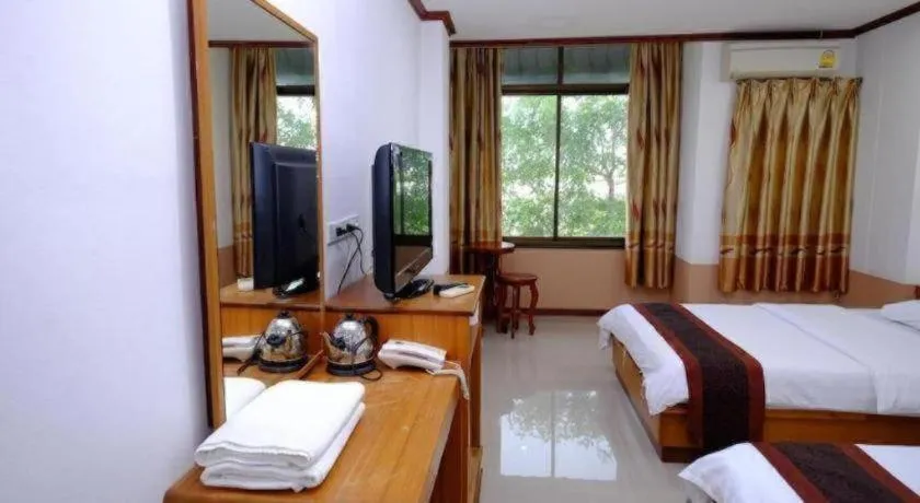 Bed in PC Palace Hotel