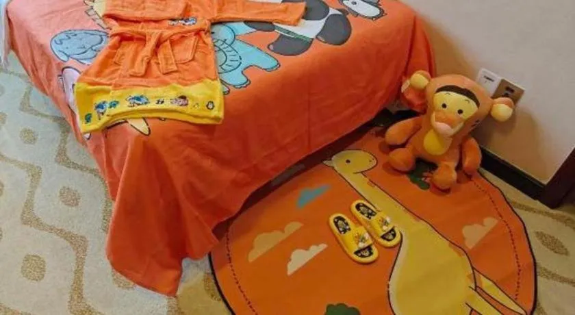 Bed in Lian Yun Hotel