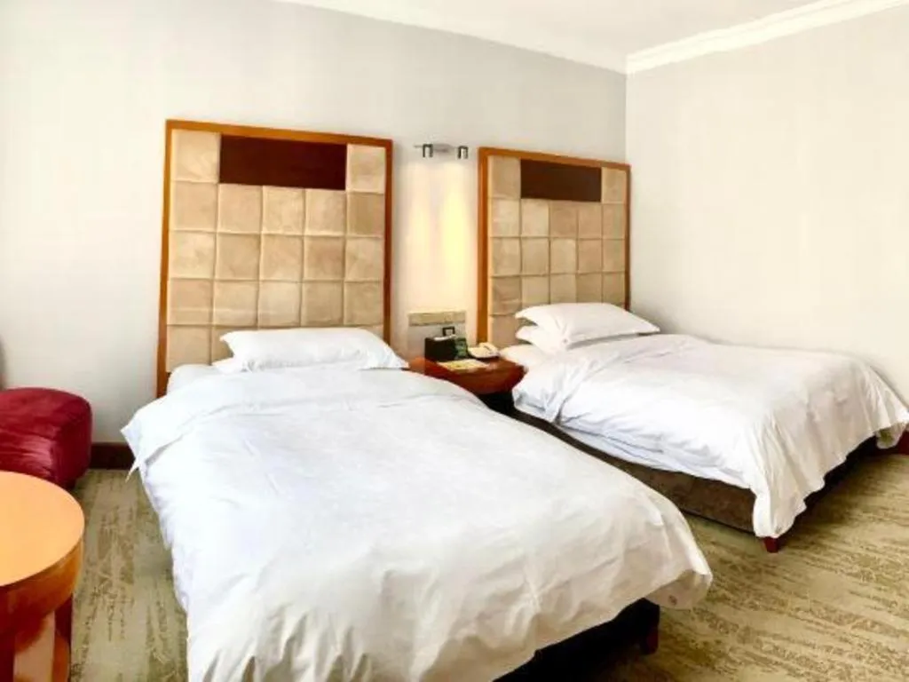 Bed in Lian Yun Hotel